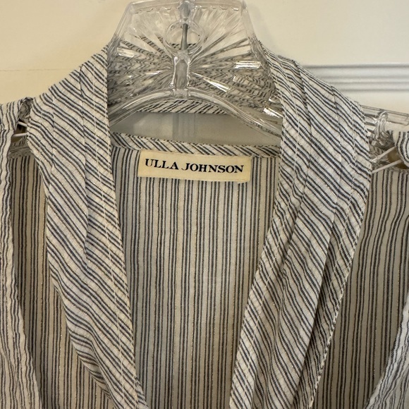 Ulla Johnson Julie Pinstripe Blouse - Picture 2 of 3